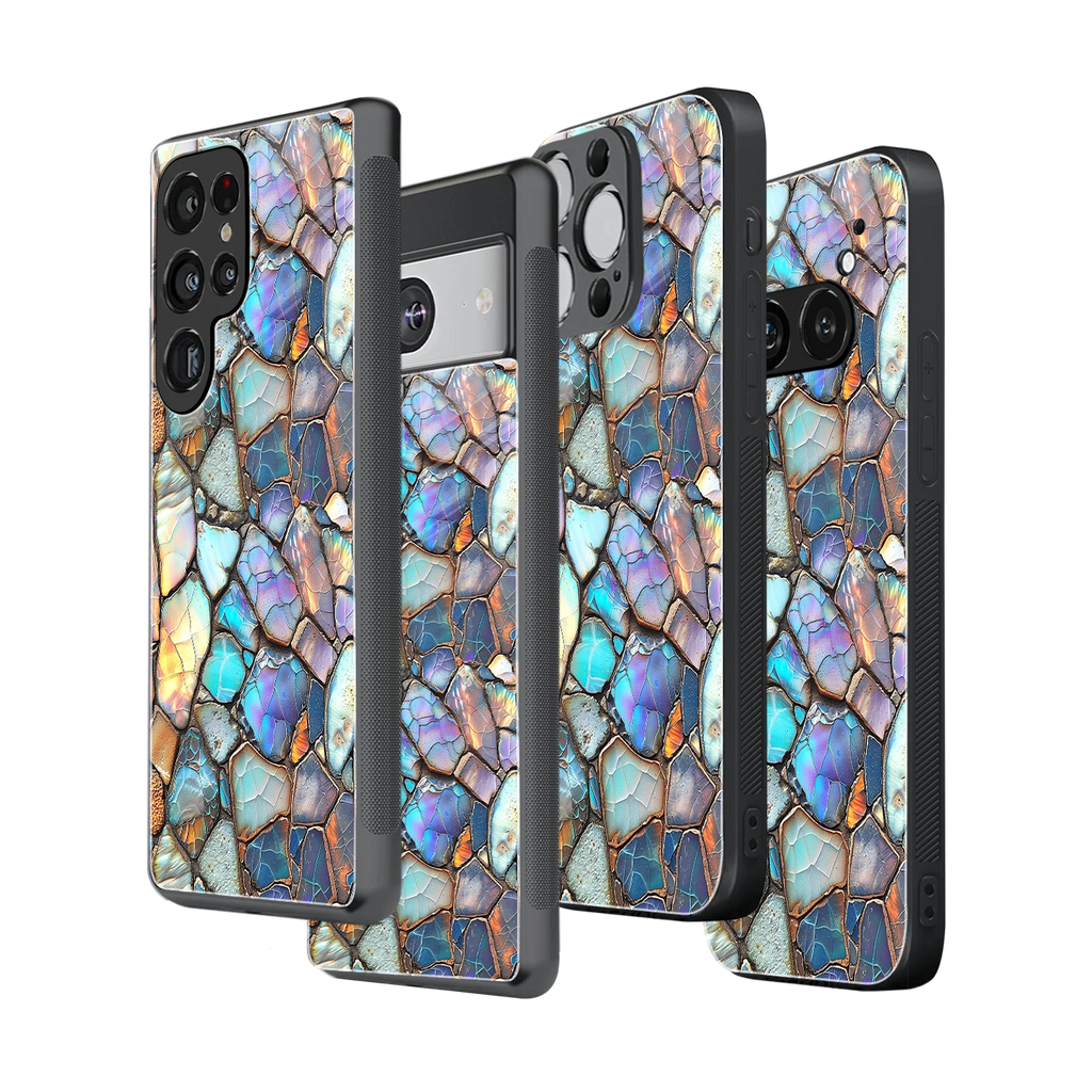 Stylish Glass Back Case for All Smartphones iPhone, Samsung, OnePlus, Pixel, Redmi, Oppo, Vivo, Motorola