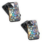 Trendy Glass Back Mobile Case for iPhone, Samsung, Redmi, OnePlus, Google Pixel, Motorola