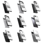 Durable Glass Back Mobile Case for iPhone, Samsung, OnePlus, Google Pixel, Redmi, Vivo, Oppo