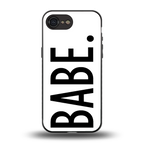 babe back phone cover | glass case for iphone 16e
