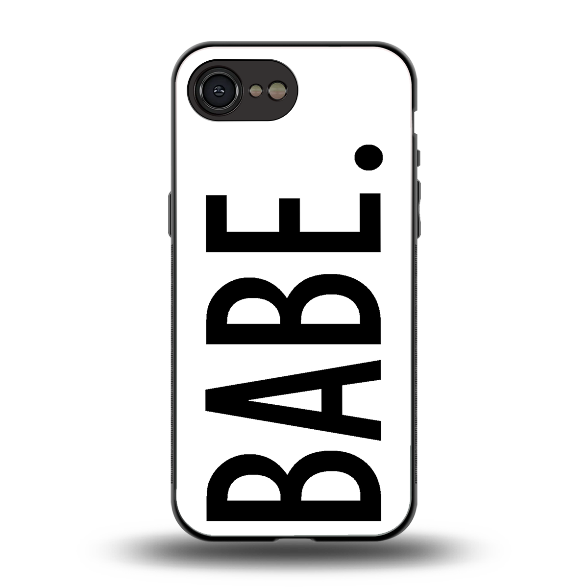 babe back phone cover | glass case for iphone 16e