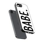 babe back phone cover | glass case for iphone 16e