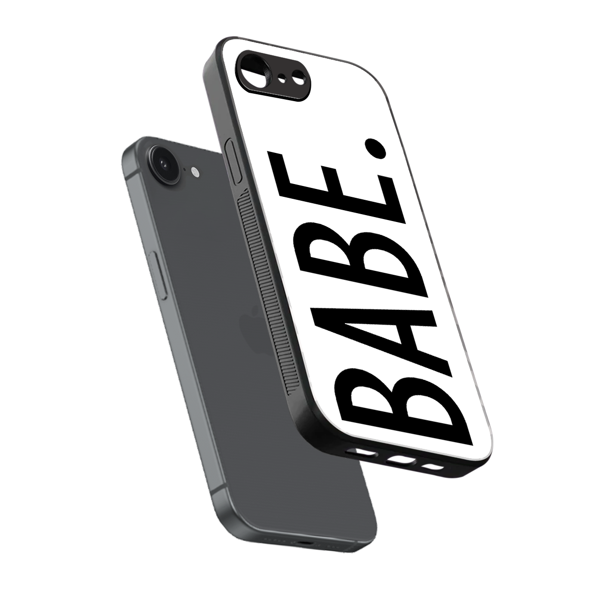 babe back phone cover | glass case for iphone 16e