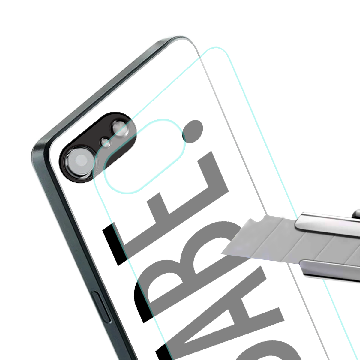 babe back phone cover | glass case for iphone 16e