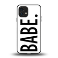 babe back phone cover | glass case for nothing phone 1