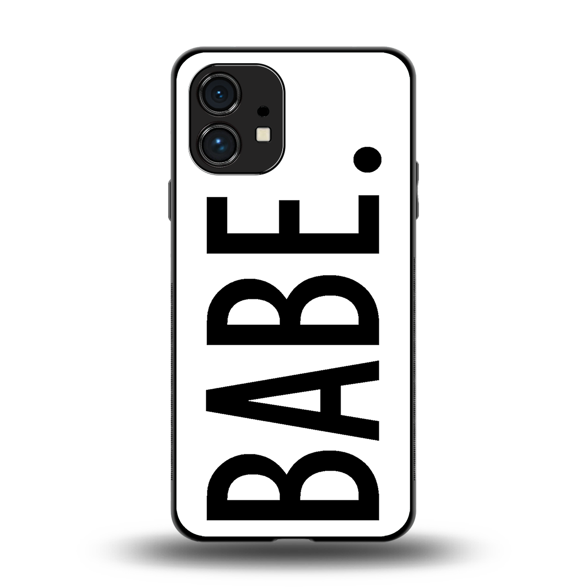 babe back phone cover | glass case for nothing phone 1
