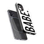 babe back phone cover | glass case for nothing phone 1