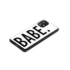 babe back phone cover | glass case for nothing phone 1