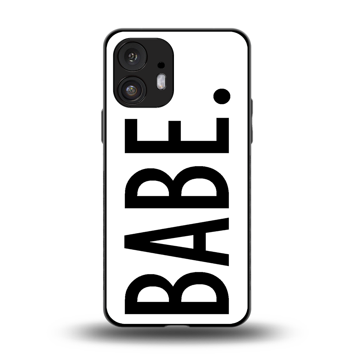babe back phone cover | glass case for nothing phone 2