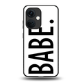 babe back phone cover | glass case for oneplus nord ce 3