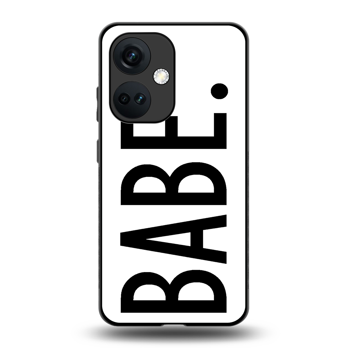 babe back phone cover | glass case for oneplus nord ce 3