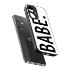 babe back phone cover | glass case for oneplus nord ce 3