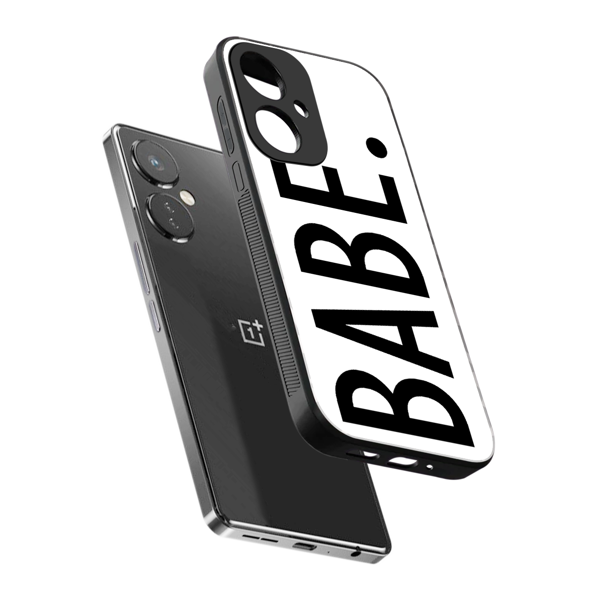 babe back phone cover | glass case for oneplus nord ce 3