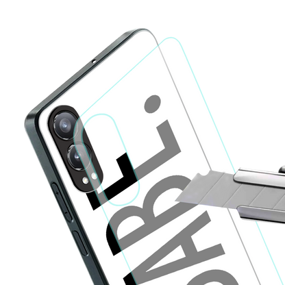 babe back phone cover | glass case for oneplus nord ce 4 lite