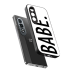 babe back phone cover | glass case for oneplus nord ce 4