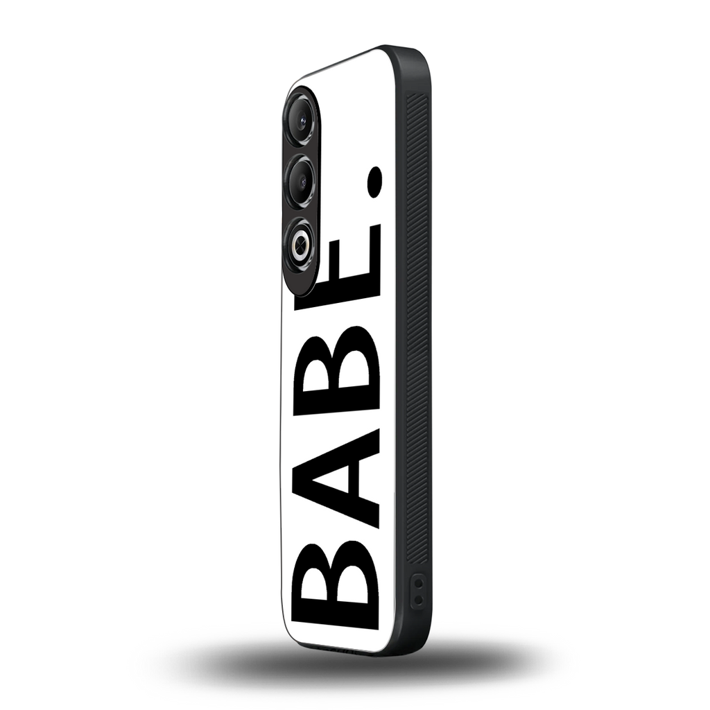 babe back phone cover | glass case for oneplus nord ce 4