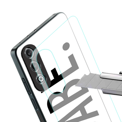 babe back phone cover | glass case for oneplus nord ce 4