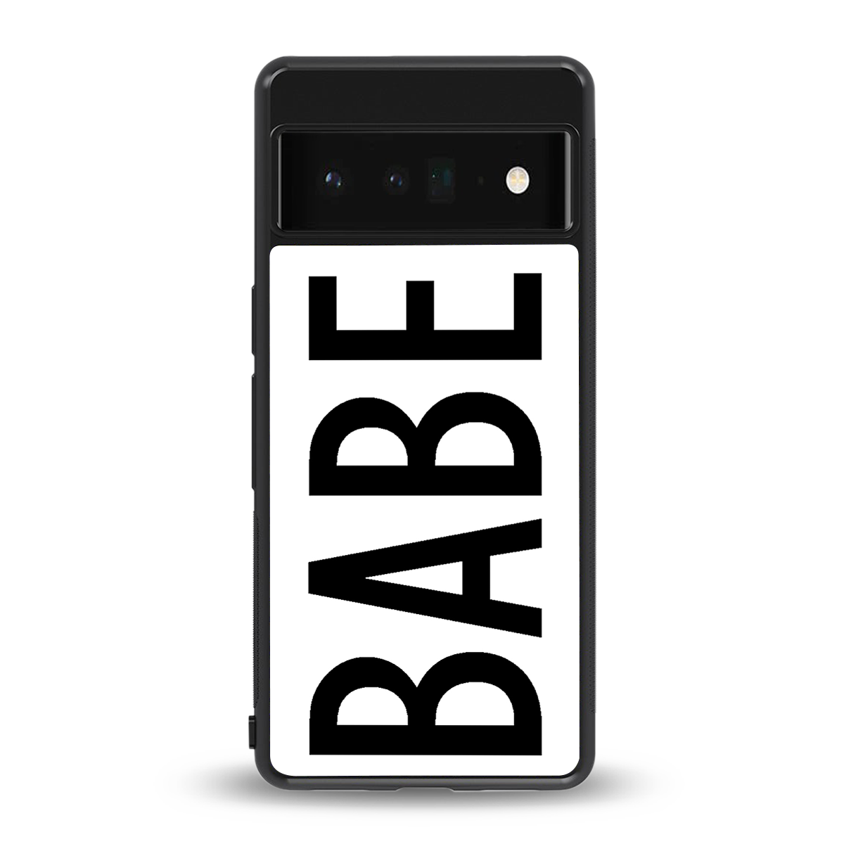babe back phone cover | glass case for google pixel 6 pro