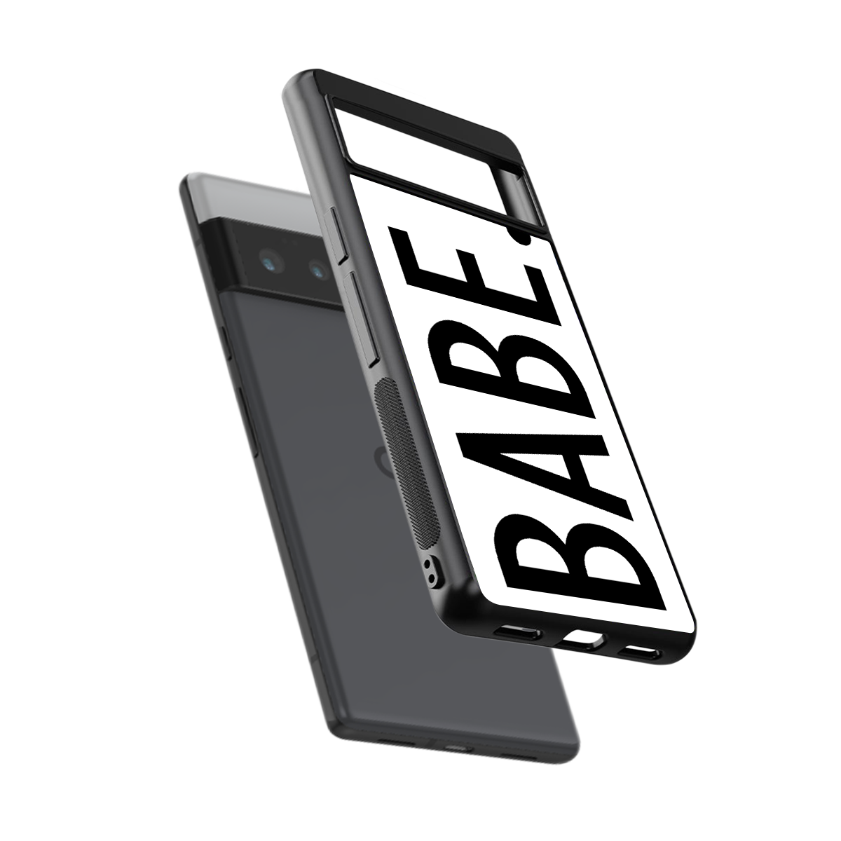 babe back phone cover | glass case for google pixel 6 pro