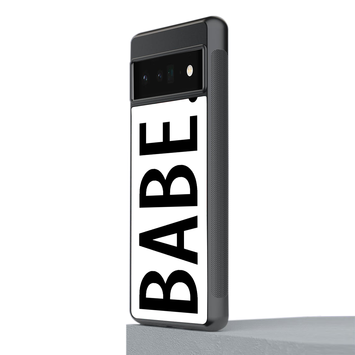 babe back phone cover | glass case for google pixel 6 pro