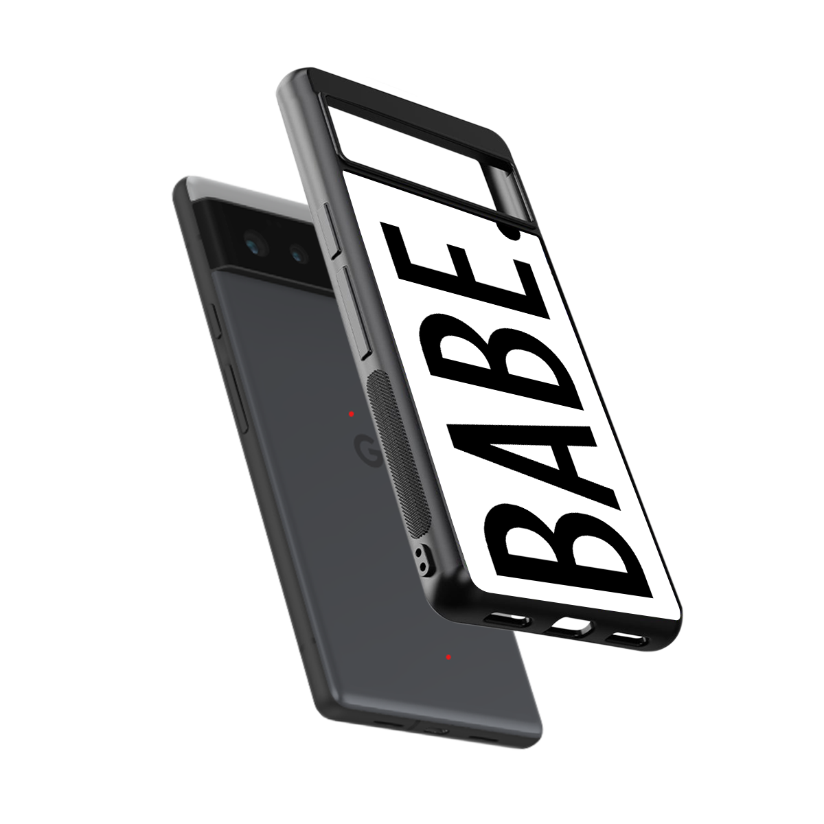 babe back phone cover | glass case for google pixel 6