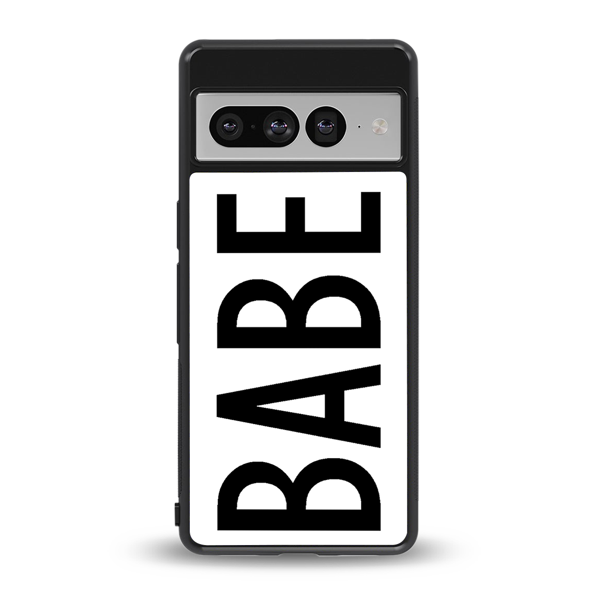 babe back phone cover | glass case for google pixel 7 pro