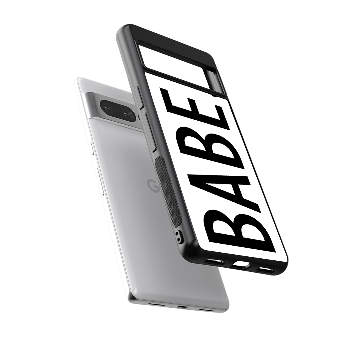 babe back phone cover | glass case for google pixel 7 pro
