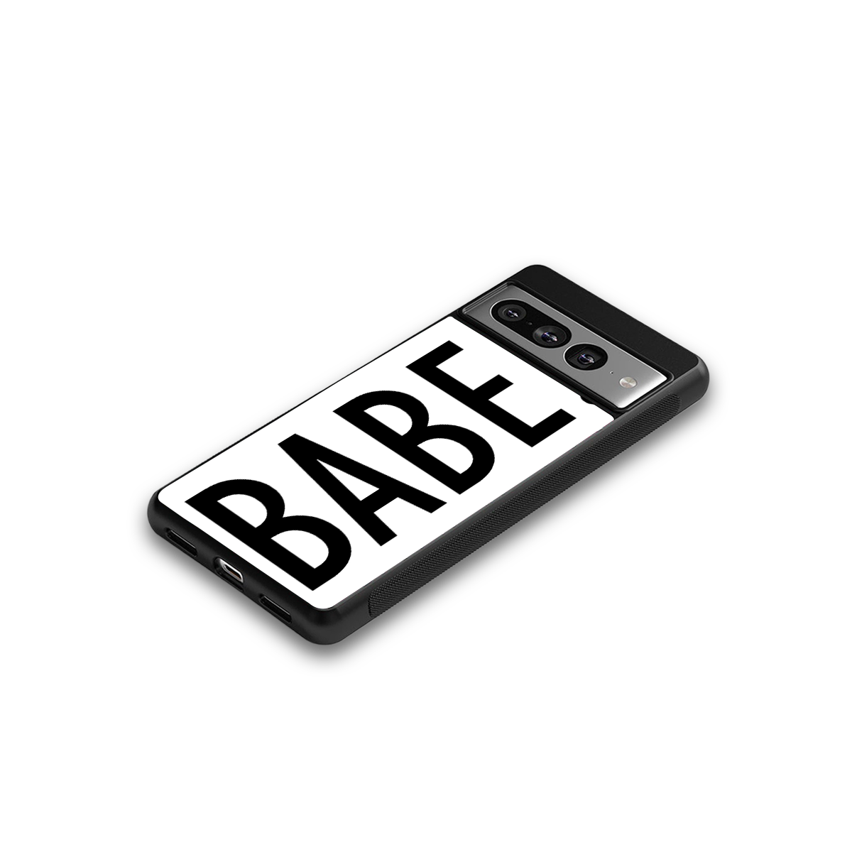 babe back phone cover | glass case for google pixel 7 pro