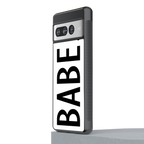 babe back phone cover | glass case for google pixel 7 pro