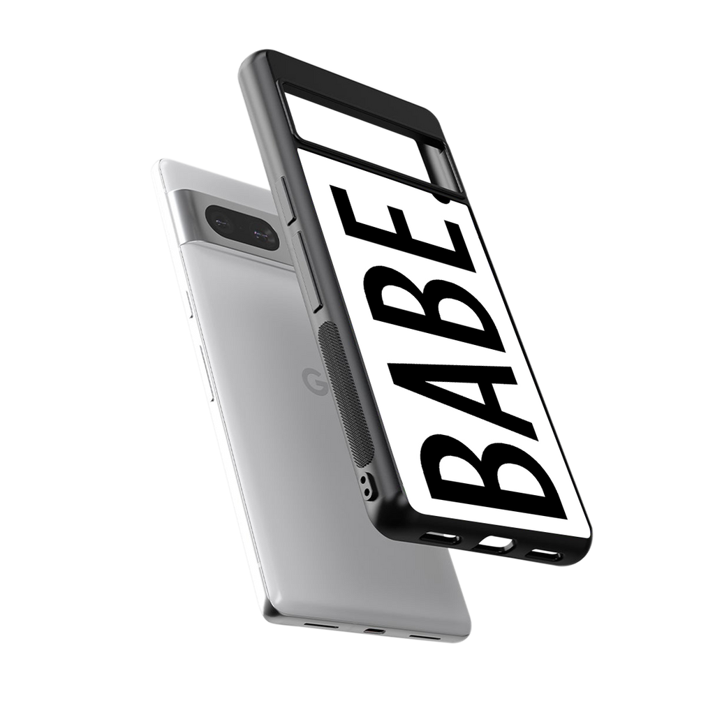 babe back phone cover | glass case for Google Pixel 7