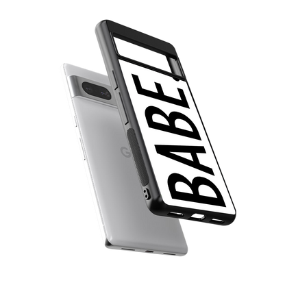 babe back phone cover | glass case for Google Pixel 7