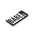 babe back phone cover | glass case for Google Pixel 7