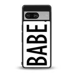 babe back phone cover | glass case for Google Pixel 8
