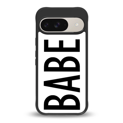 babe back phone cover | glass case for google pixel 9
