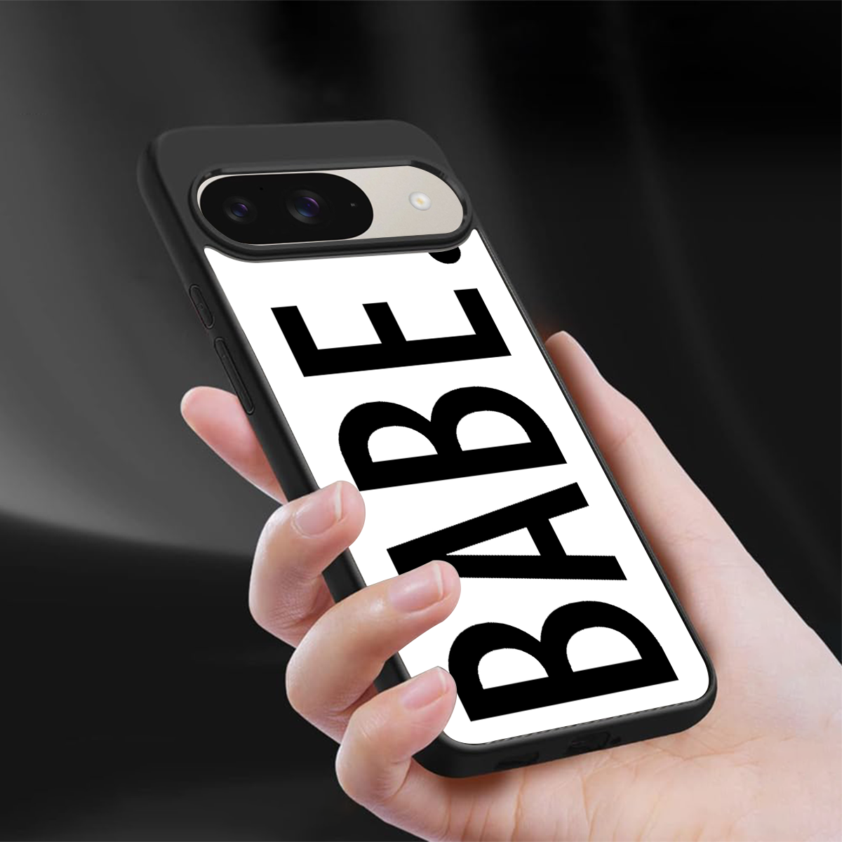 babe back phone cover | glass case for google pixel 9