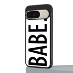 babe back phone cover | glass case for google pixel 9