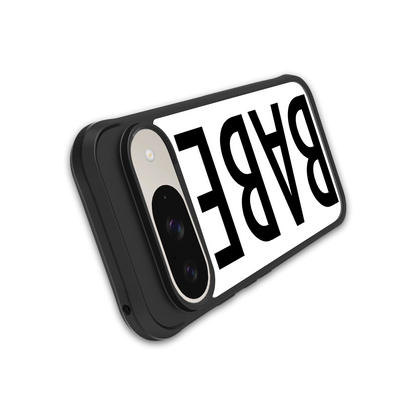 babe back phone cover | glass case for google pixel 9