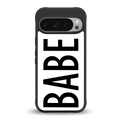 babe back phone cover | glass case for google pixel 9 pro