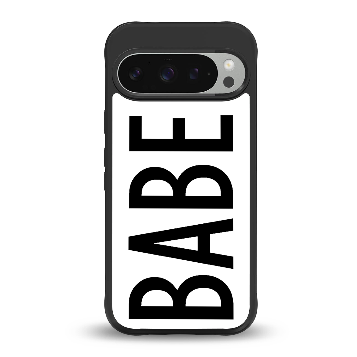 babe back phone cover | glass case for google pixel 9 pro xl