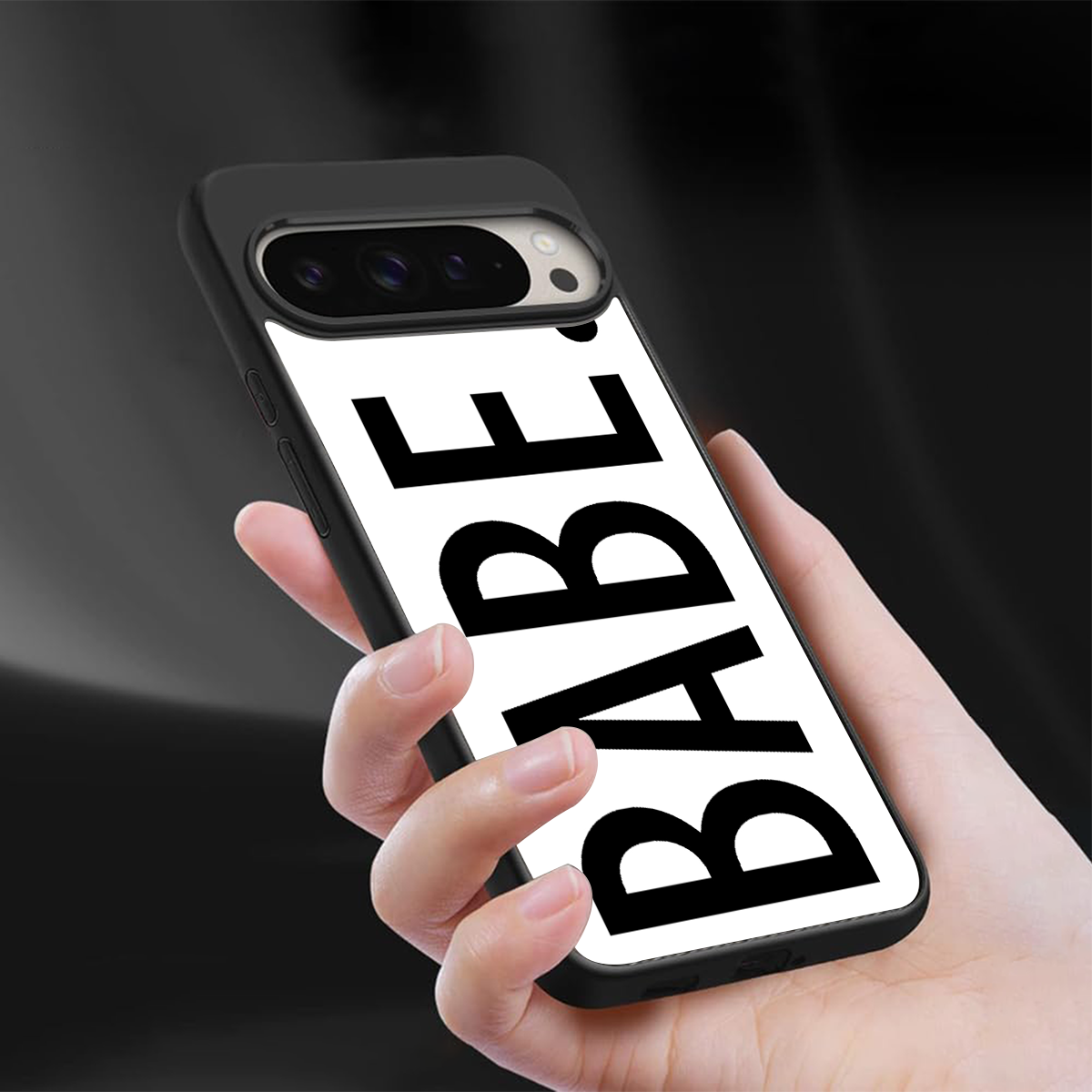 babe back phone cover | glass case for google pixel 9 pro xl