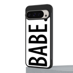 babe back phone cover | glass case for google pixel 9 pro