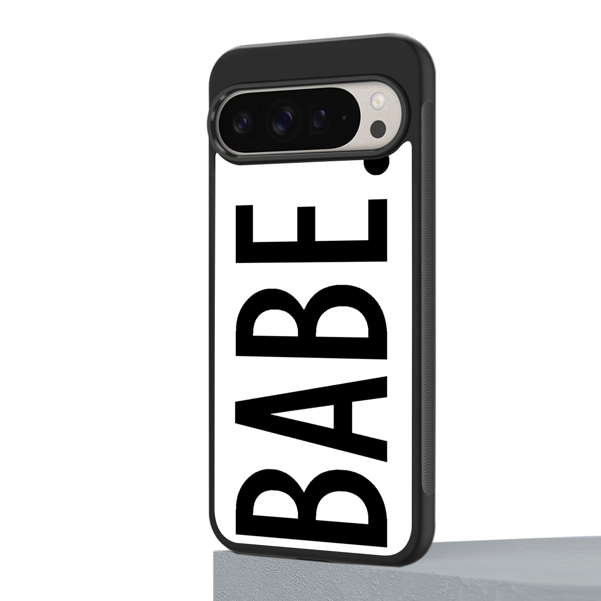 babe back phone cover | glass case for google pixel 9 pro xl