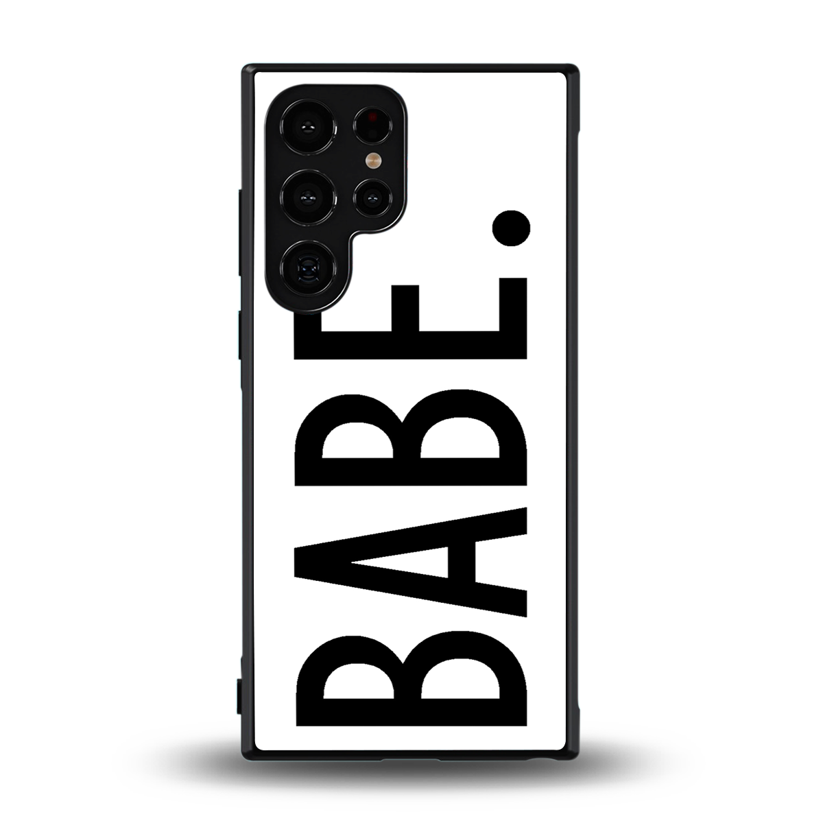 babe back phone cover | glass case for samsung galaxy s24 ultra