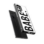 babe back phone cover | glass case for samsung galaxy s25 ultra