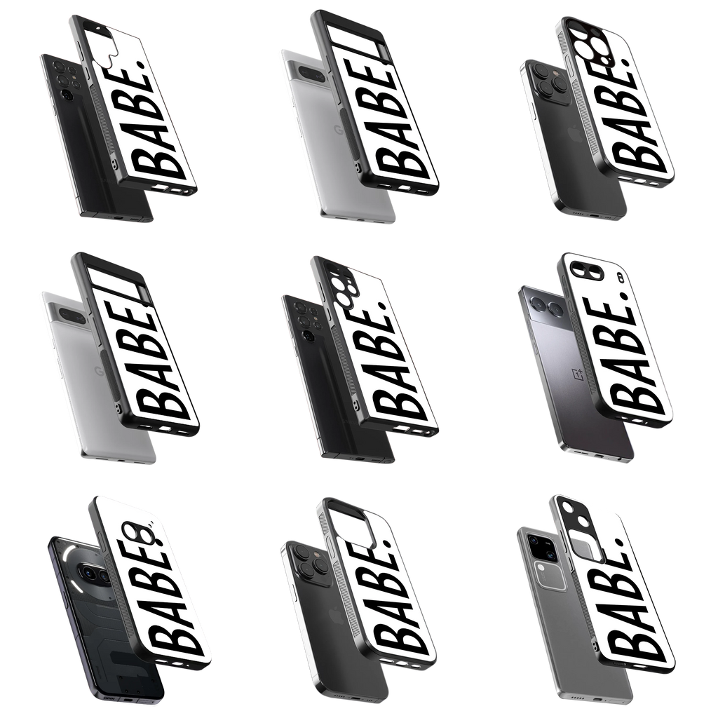 Durable Glass Back Mobile Case for iPhone, Samsung, OnePlus, Google Pixel, Redmi, Vivo, Oppo