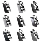 Durable Glass Back Mobile Case for iPhone, Samsung, OnePlus, Google Pixel, Redmi, Vivo, Oppo