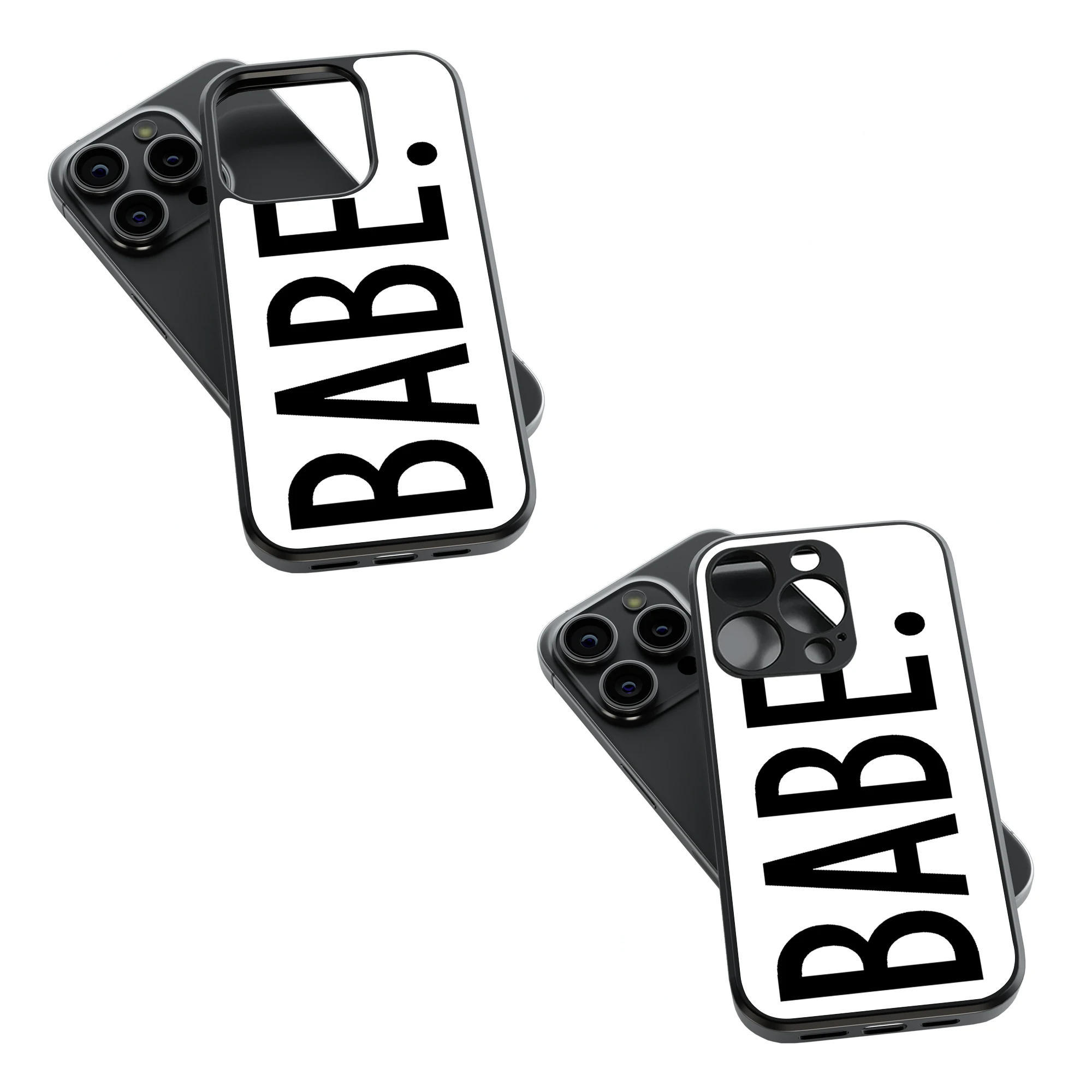 Trendy Glass Back Mobile Case for iPhone, Samsung, Redmi, OnePlus, Google Pixel, Motorola