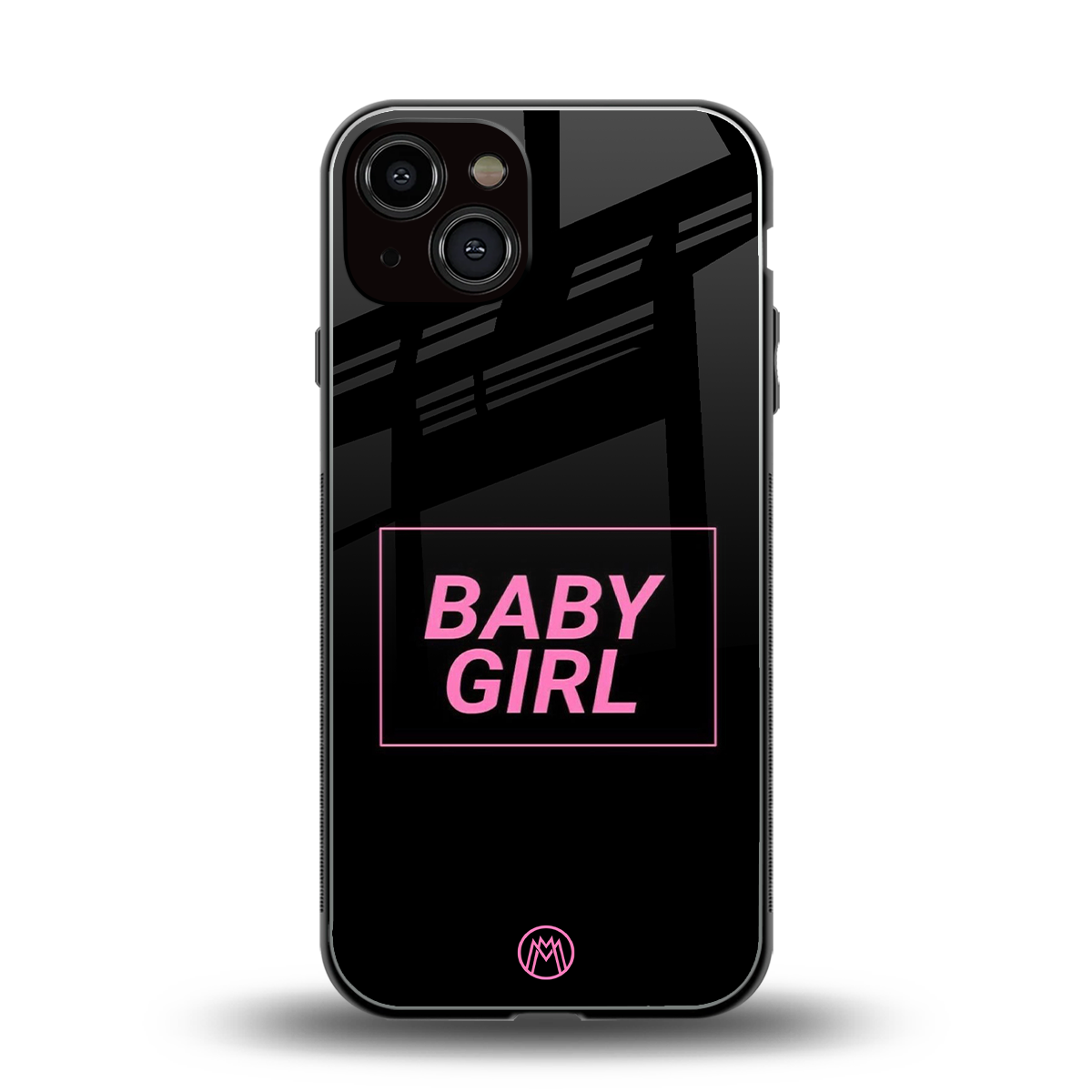 baby girl back phone cover | glass case for iphone 13