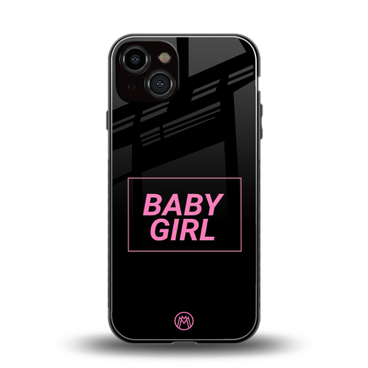 baby girl back phone cover | glass case for iphone 13