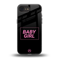 baby girl back phone cover | glass case for iphone 16e